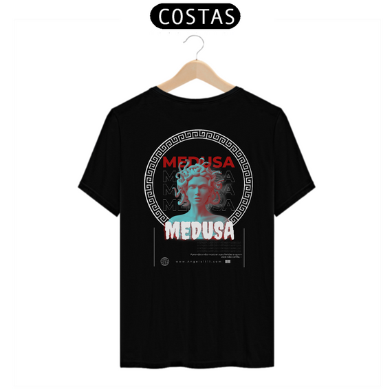 T-shirt Medusa ( arte nas costas) - Angels 11:11