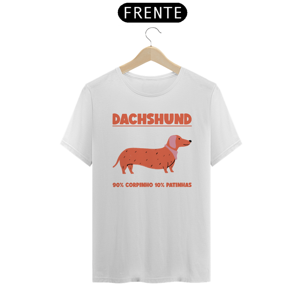 Nome do produto: Camiseta - Dachshund