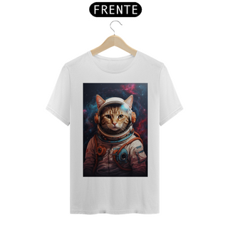 Camiseta - gato astronauta