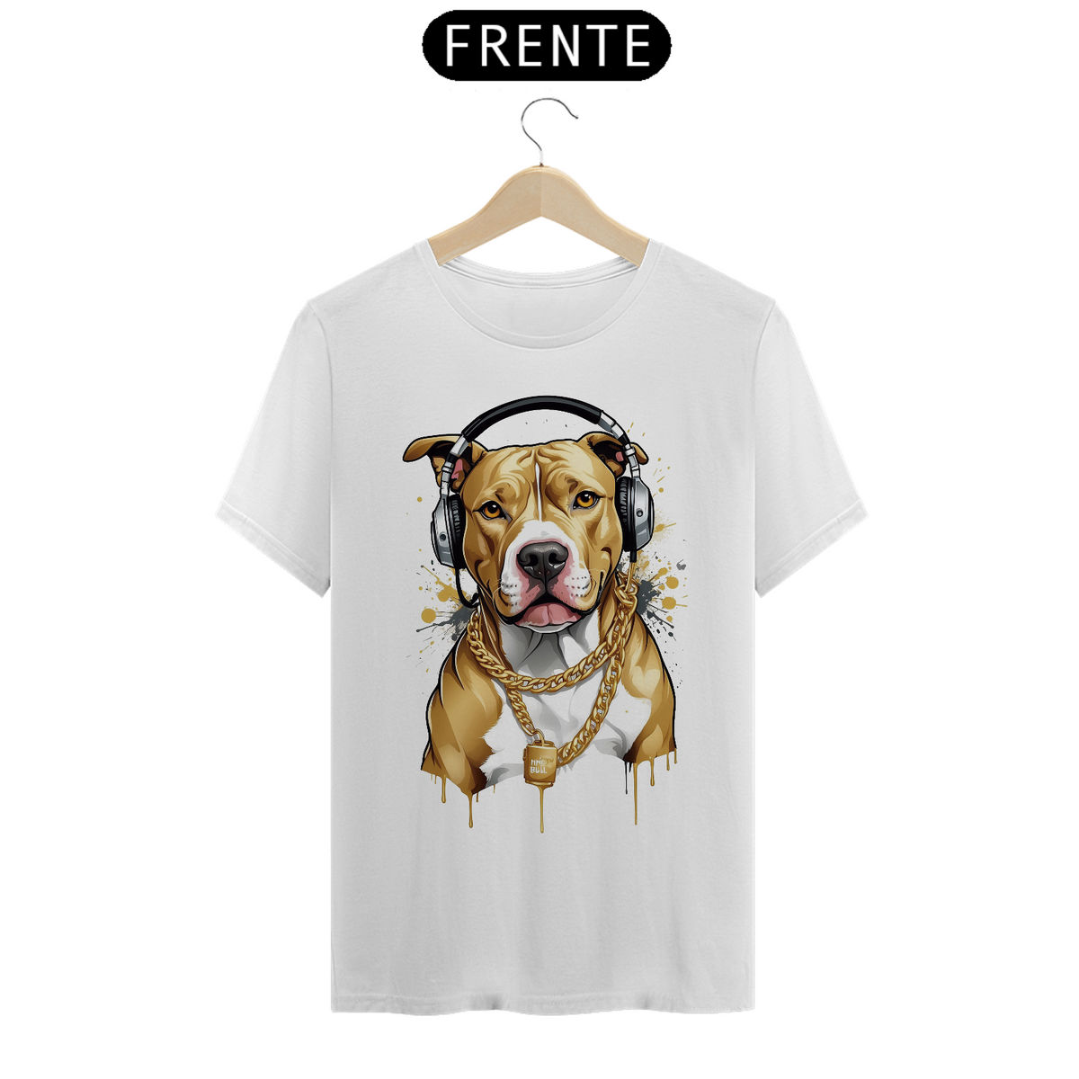 Nome do produto: Camiseta - Pitbull musical