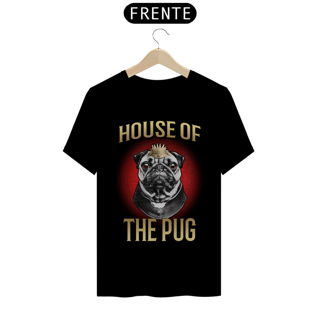 Nome do produto: Camiseta - House of the pug