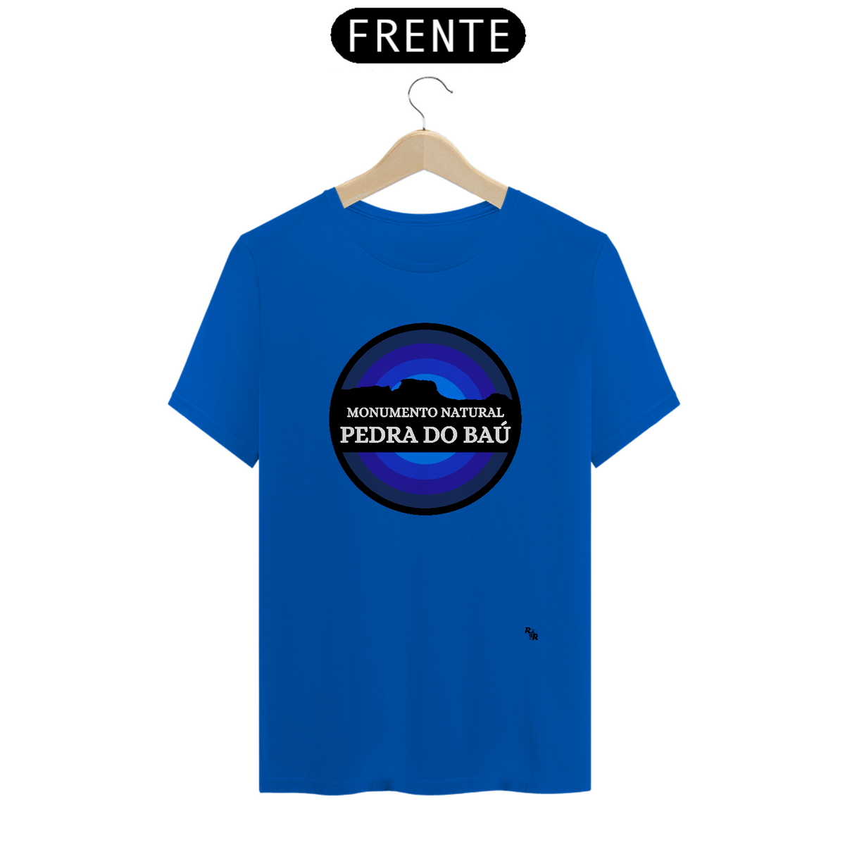 Nome do produto: Camiseta MoNa Pedra do Baú - Azul