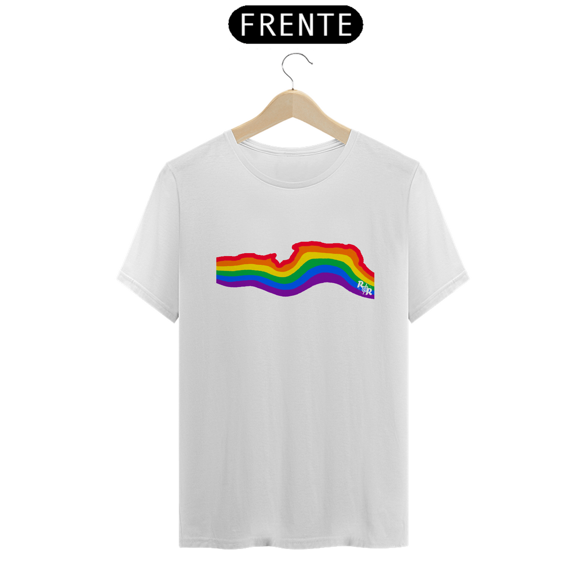 Nome do produto: Camiseta Pedra do Baú - LGBT