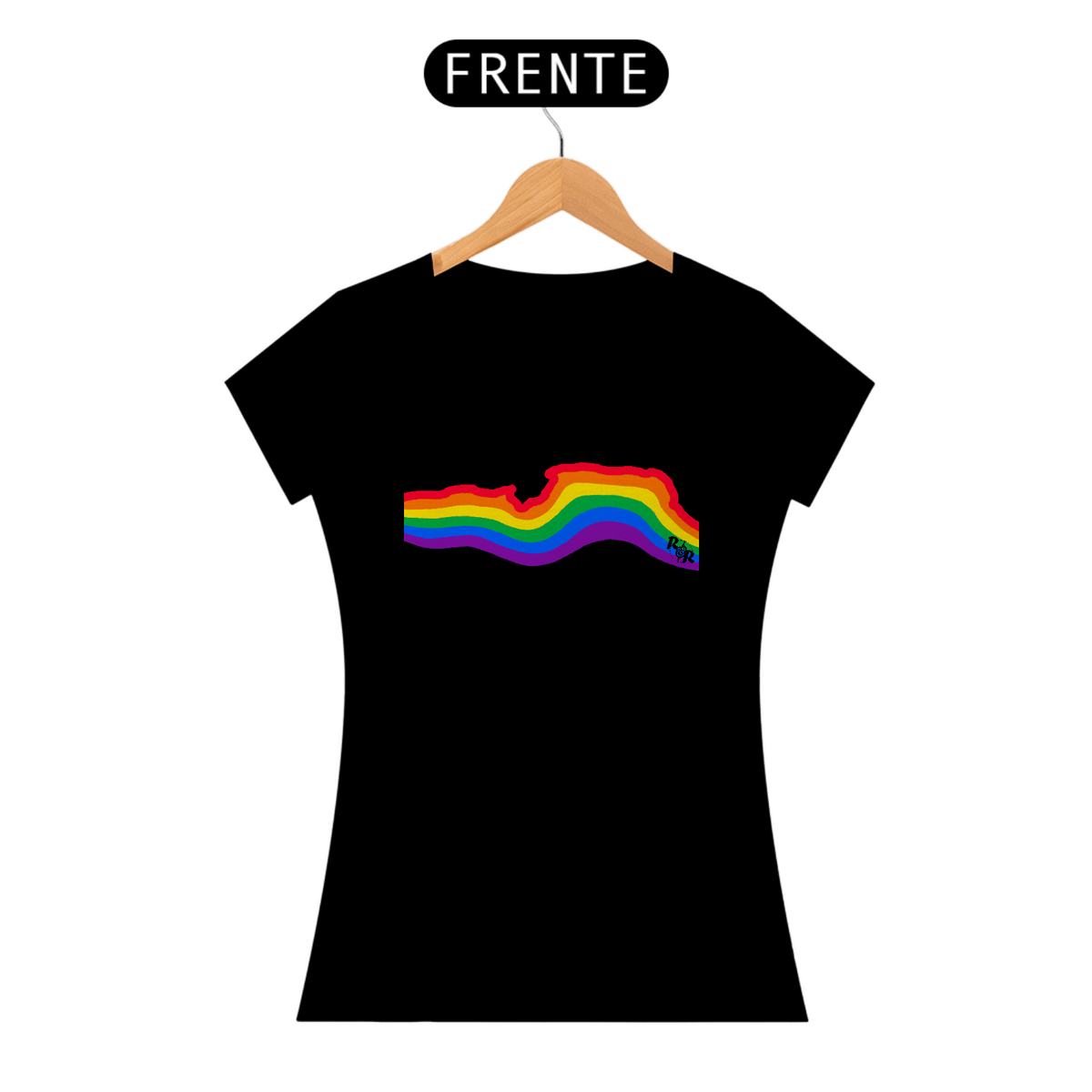 Nome do produto: Camiseta Pedra do Baú - LGBT - Baby Long