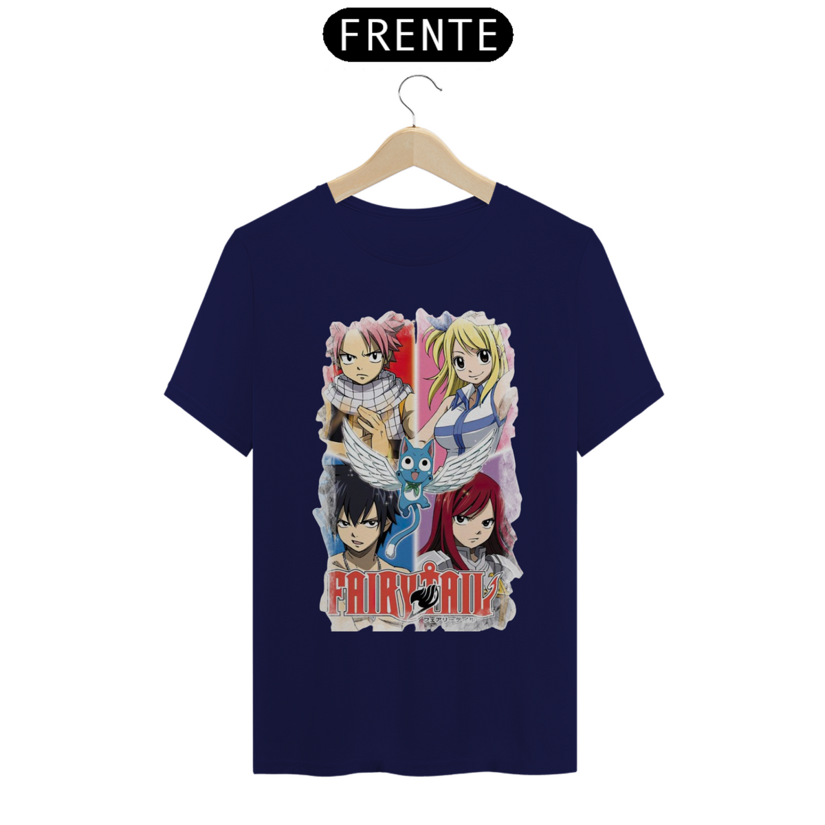 Nome do produto: Camiseta Masculina Fairy Tail