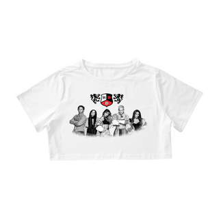 Camiseta Cropped RBD Tour Y Soy Rebelde - Branca