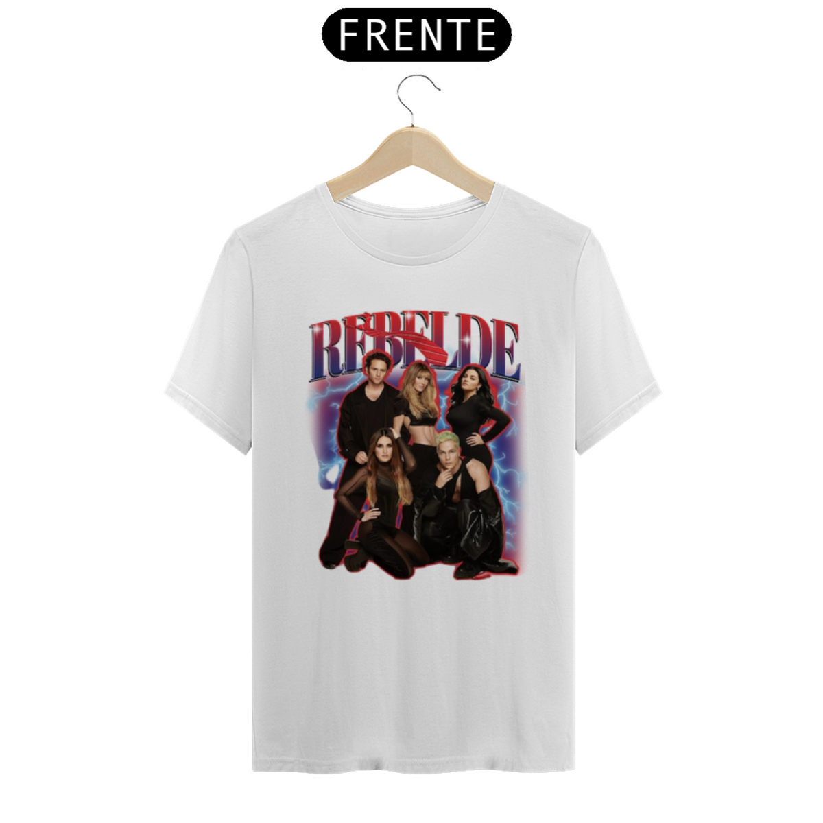Nome do produto: Camiseta Masculina Rebelde RBD Renner