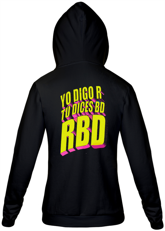 Moletom Yo Digo R Tú Dices BD RBD