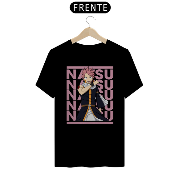 Camiseta Masculina Fairy Tail Natsu
