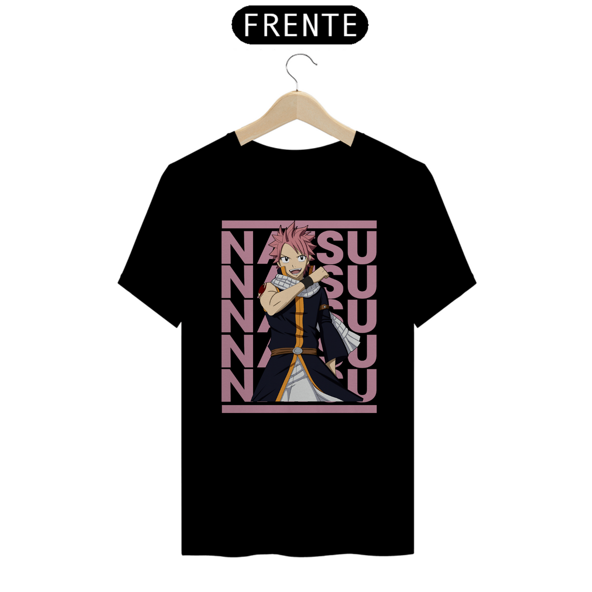 Nome do produto: Camiseta Masculina Fairy Tail Natsu