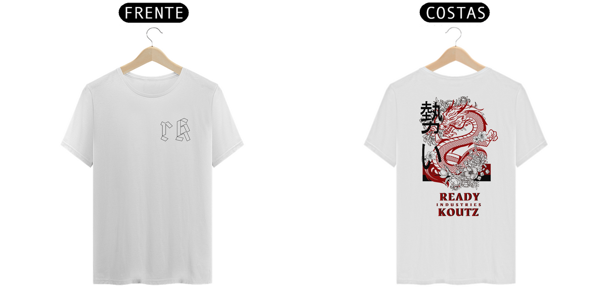 Nome do produto: Camisa Dragon Japan white 