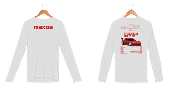 Camiseta Manga Longa - RX - 7 FD - Spec Colletion