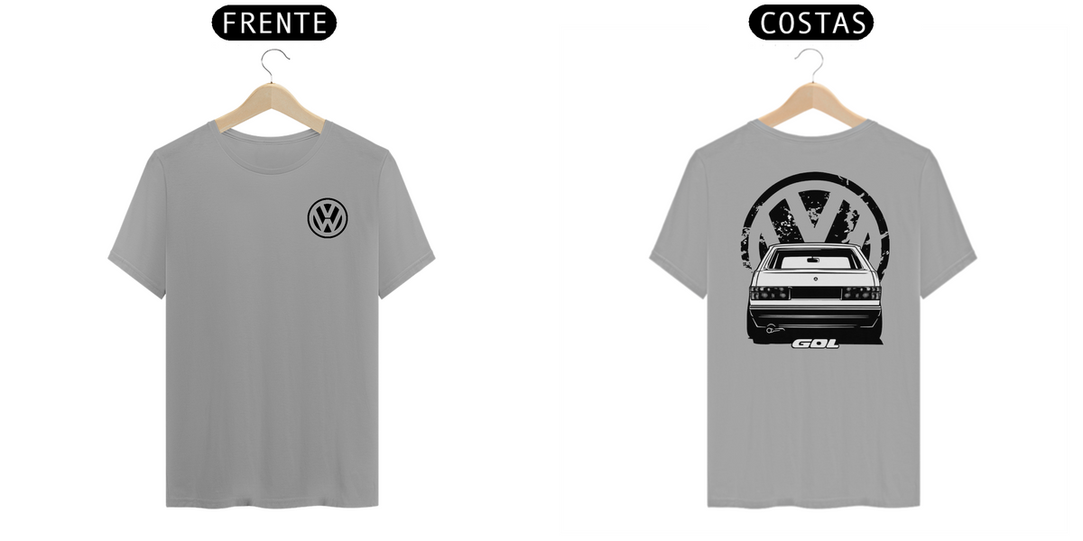 Nome do produto: Camiseta VW Gol Quadrado