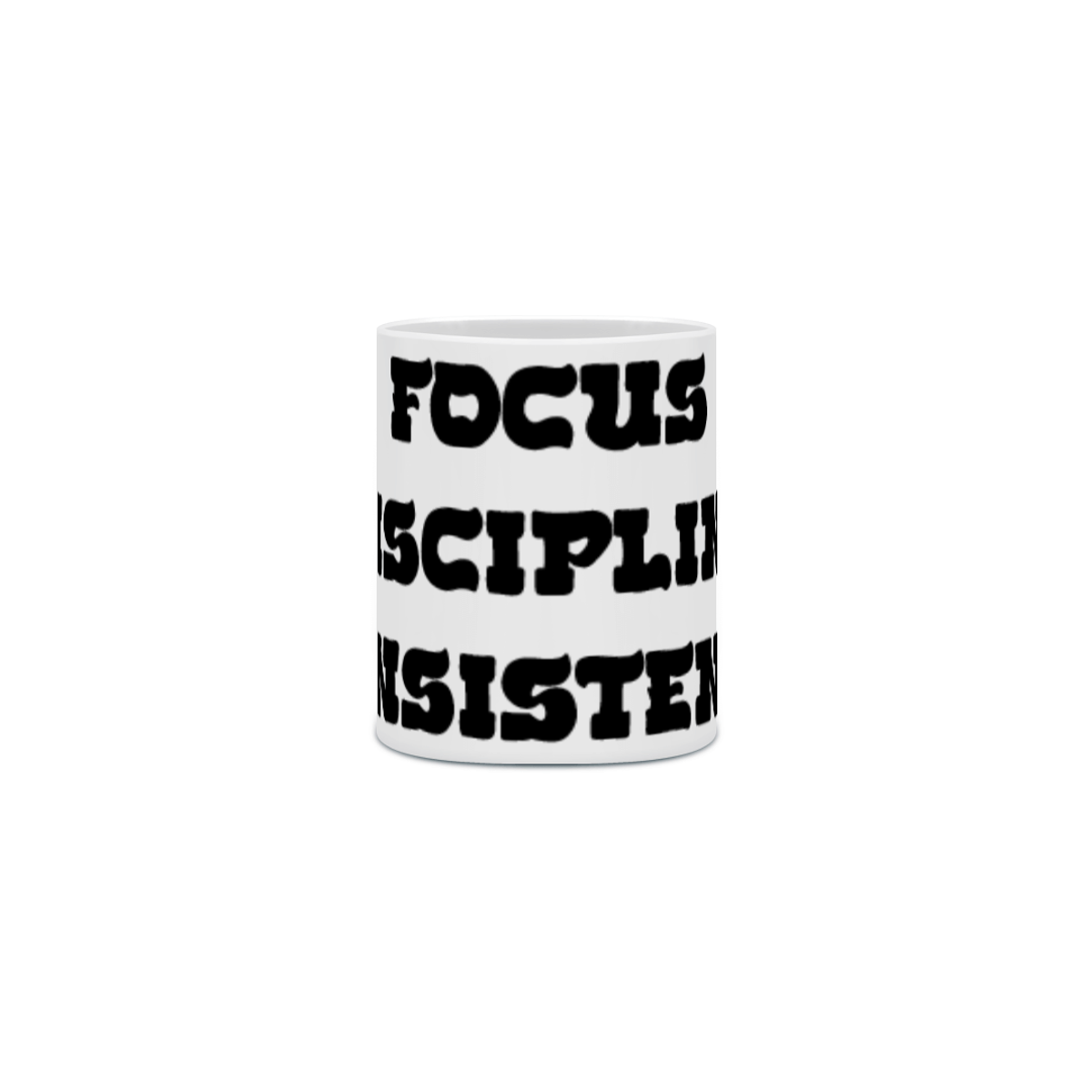 Nome do produto: Caneca Focus Discipline