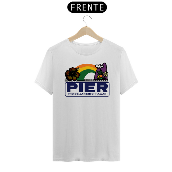 T-Shirt PIER Retro Rainbow fnt