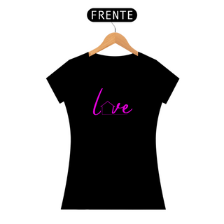 Camiseta Feminina Baby Long Love