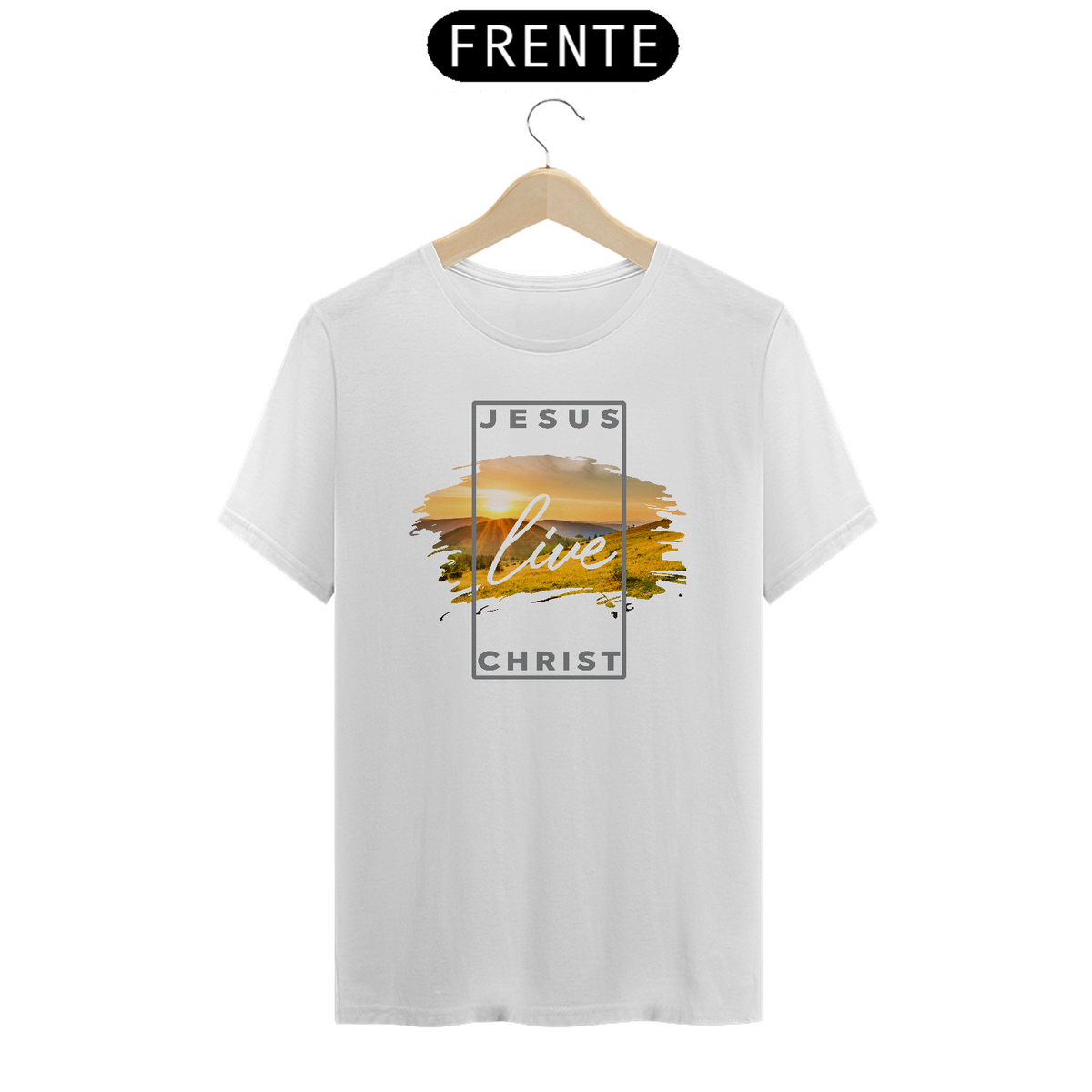 Nome do produto: Camiseta Jesus Live