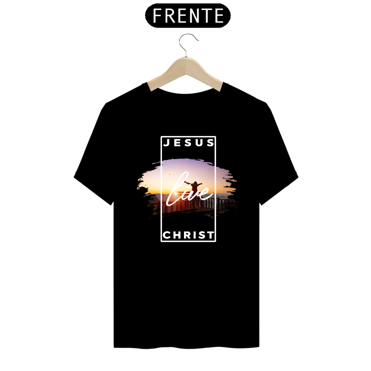 Nome do produto: Camiseta Jesus Live