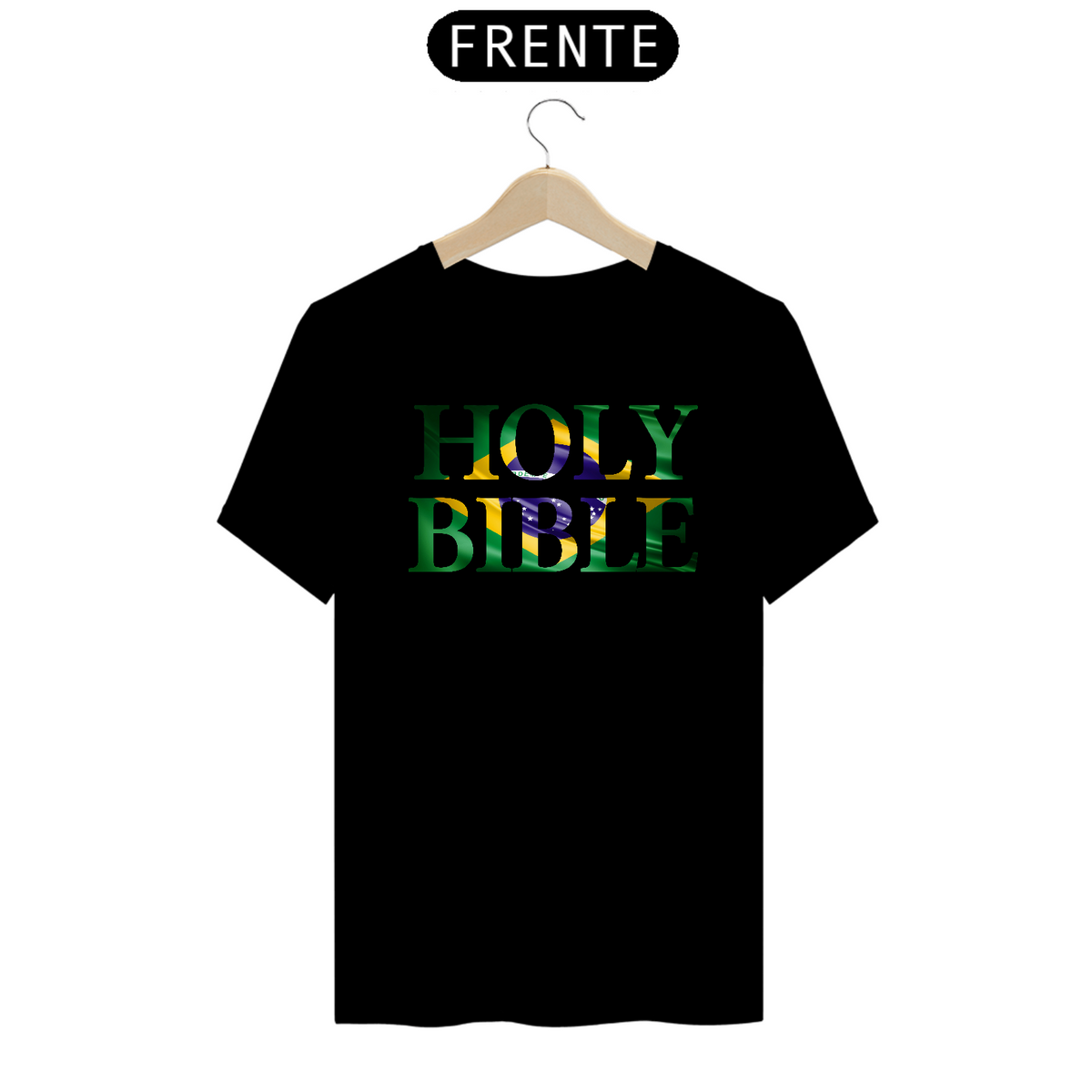 Nome do produto: Camiseta HOLY BIBLE Brasil