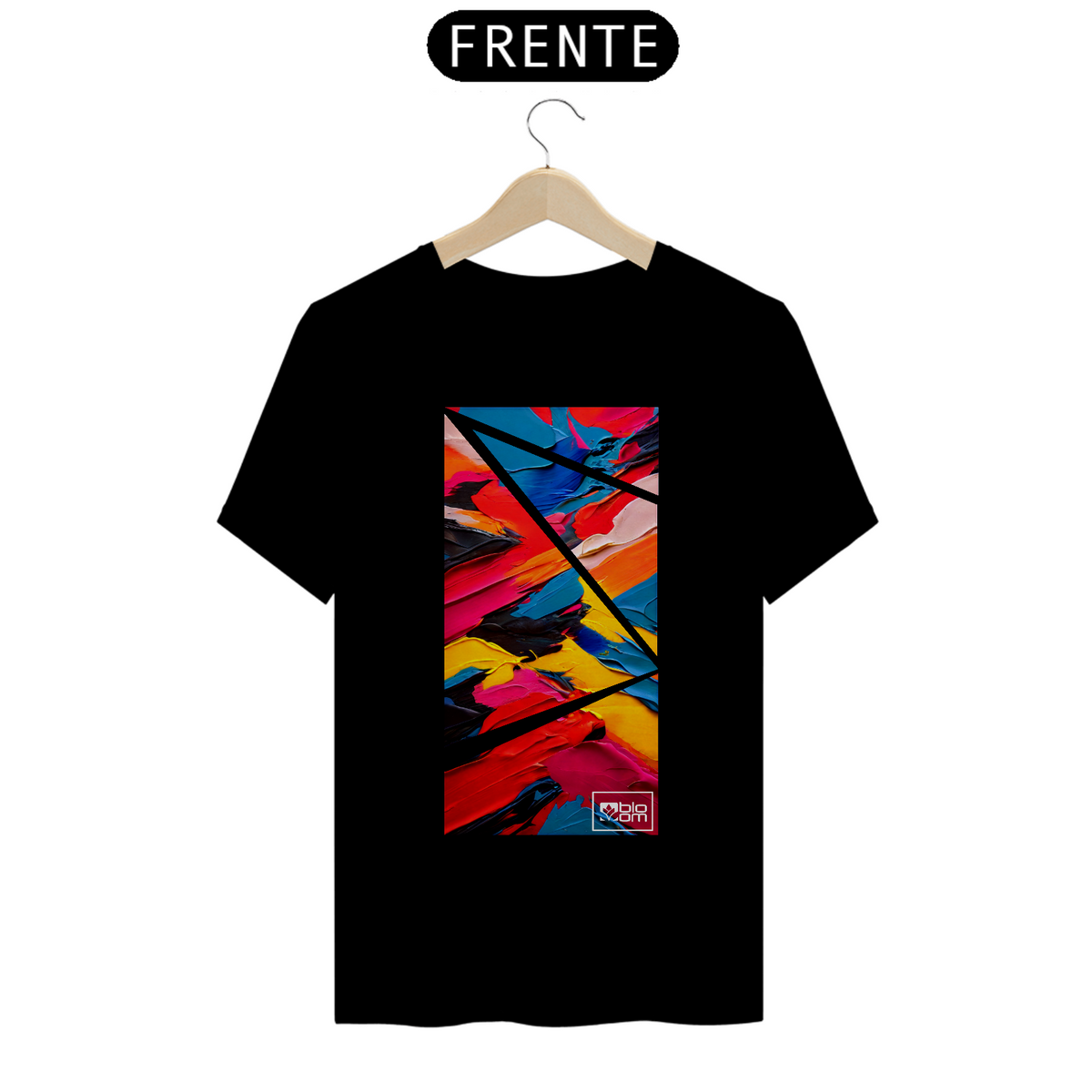 Nome do produto: CAMISETA BRUSH PAINT