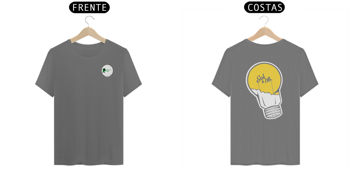 Nome do produto: CAMISETA T-SHIRT TOP - SAL E LUZ