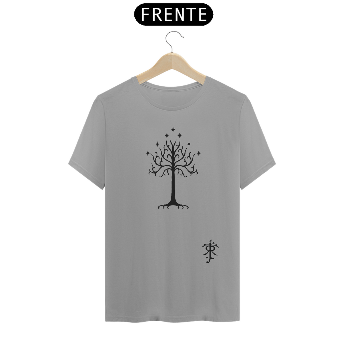 Nome do produto: T-Shirt Quality | Árvore de Gondor - O Senhor dos Anéis