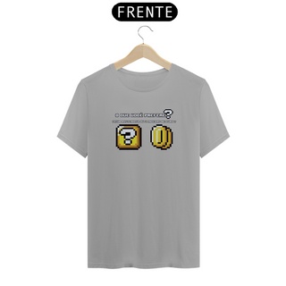 Nome do produtoT-Shirt | Caixa Misteriosa - Super Mario World
