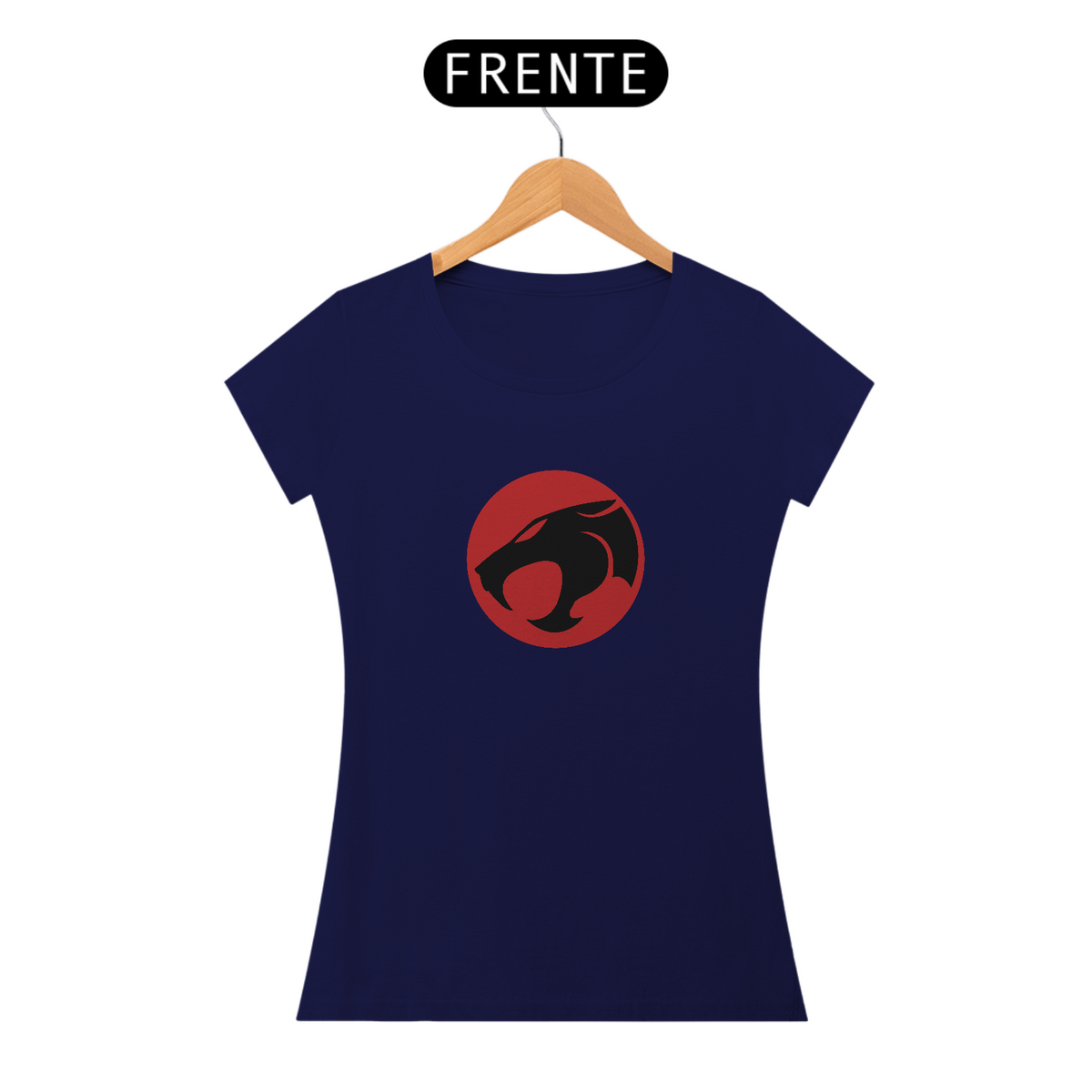 Nome do produto: Baby Look | Olho de Thundera (PRETO) - Thundercats