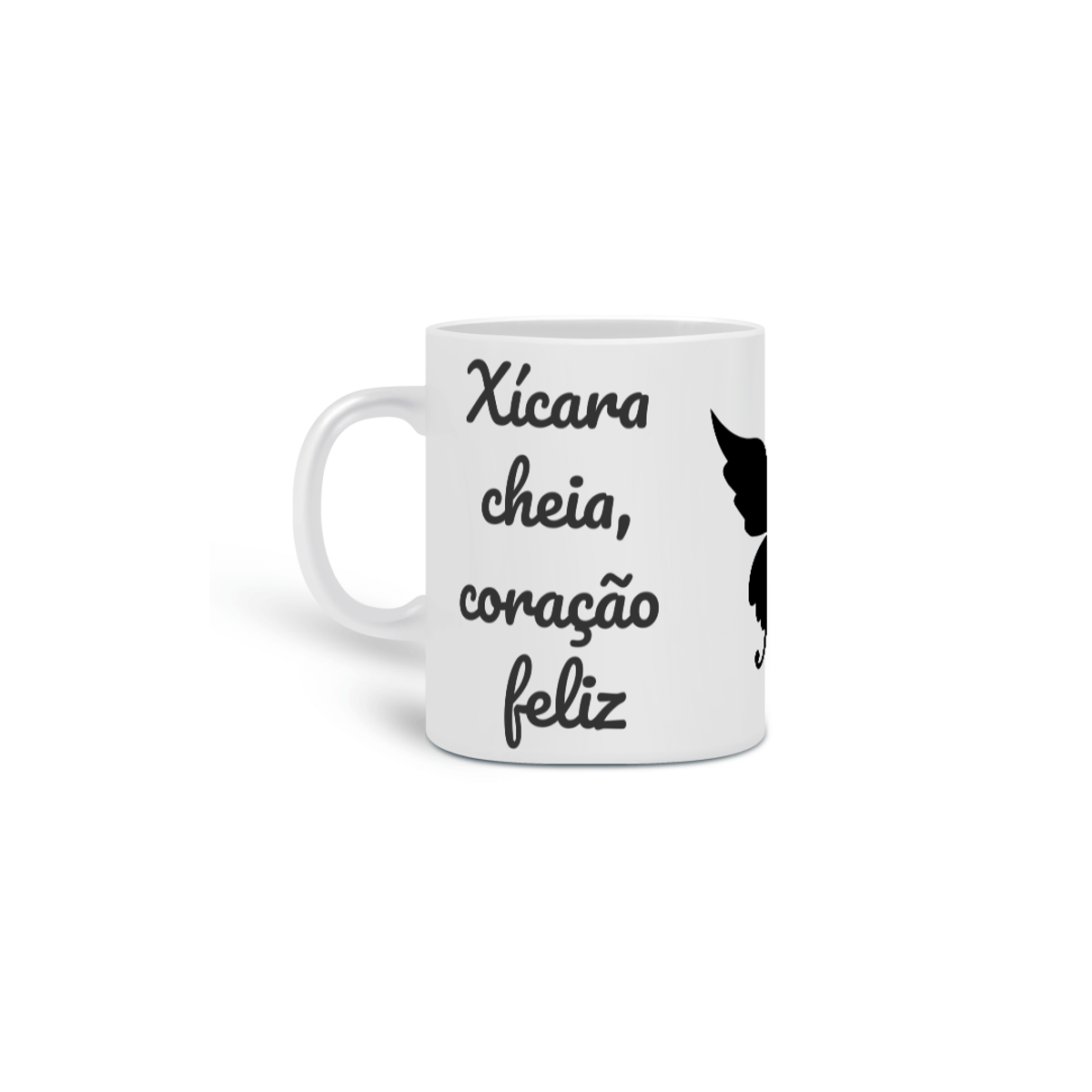 Nome do produto: Caneca - Coração feliz