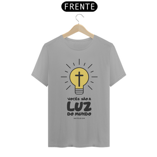 Nome do produto  Camisa T-Shirt Classic Vocês São A Luz Do Mundo