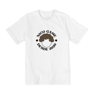 Camisa Infantil Nico Game desde 2020 Branca