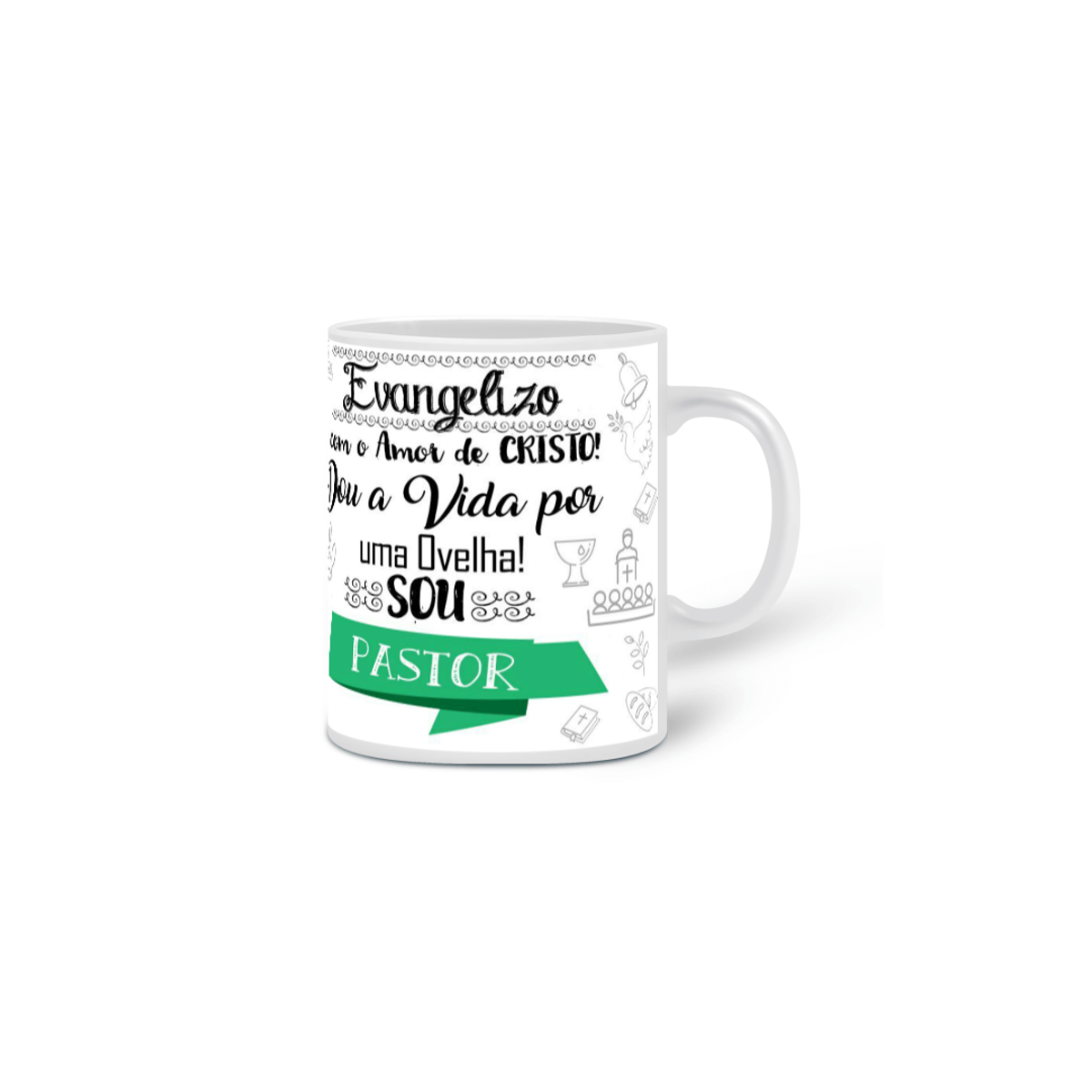 Nome do produto: CANECA DIA PASTOR