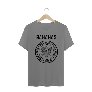 Nome do produtoCamiseta Punk Bananas Estampa Preta