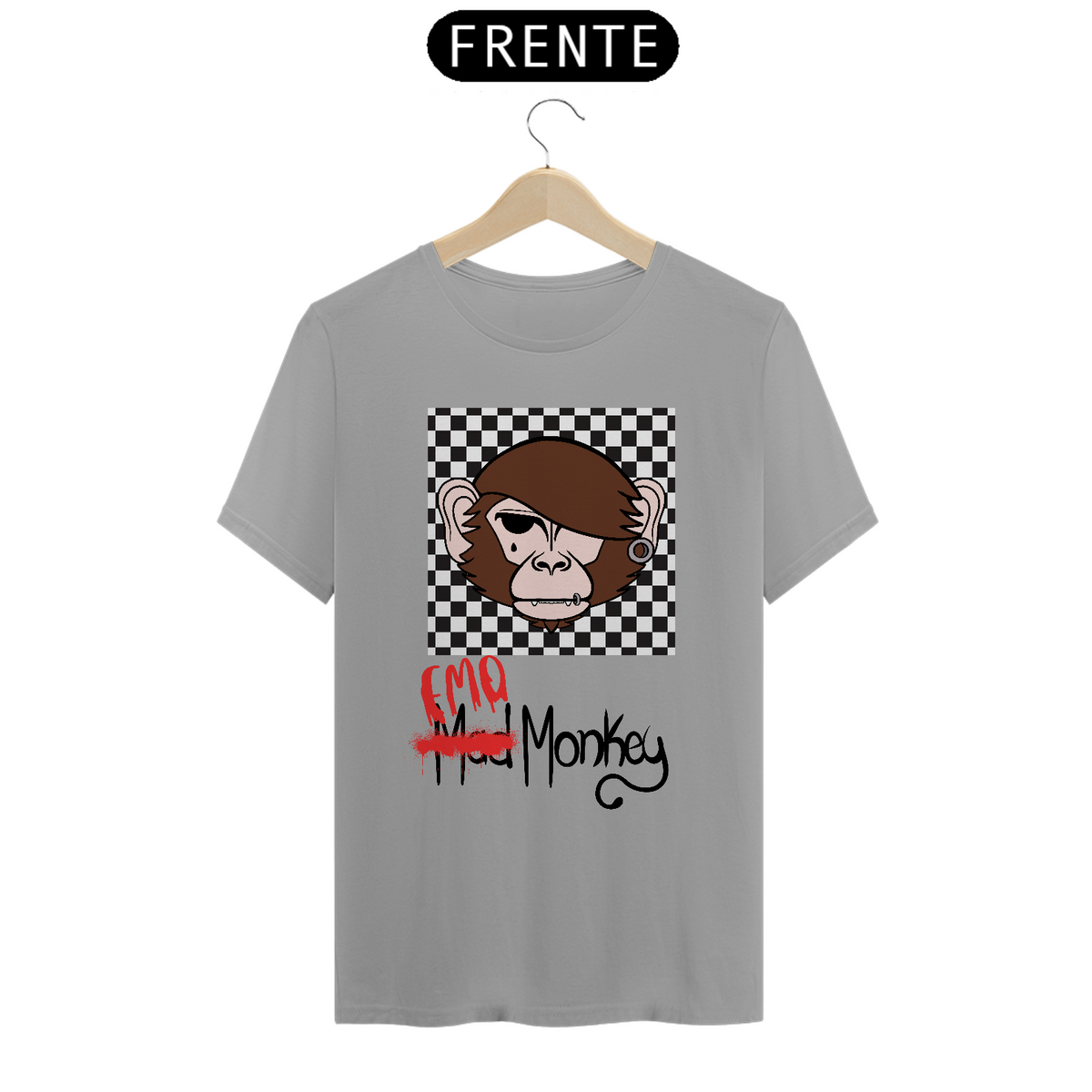 Nome do produto: Camiseta Emo Monkey