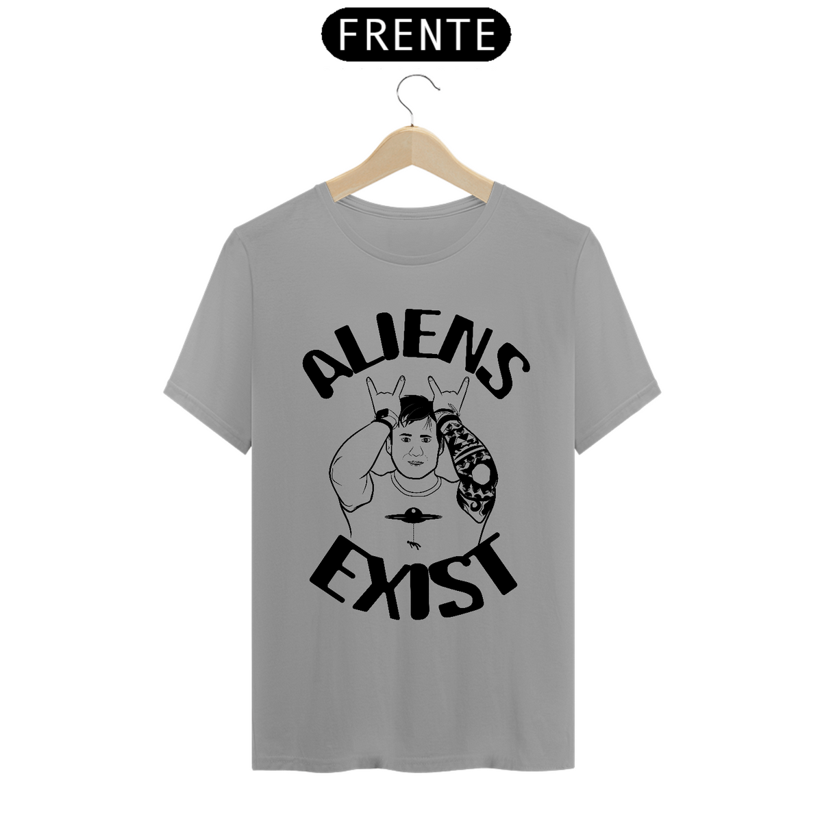 Nome do produto: Camiseta Tom Delonge - Aliens Exist