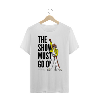 Nome do produtoCamiseta Plus Size The Show Must Go On