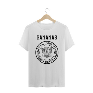 Nome do produtoCamiseta Punk Bananas Estampa Preta