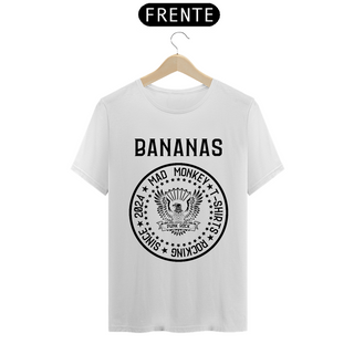 Nome do produtoCamiseta Punk Bananas Estampa Preta