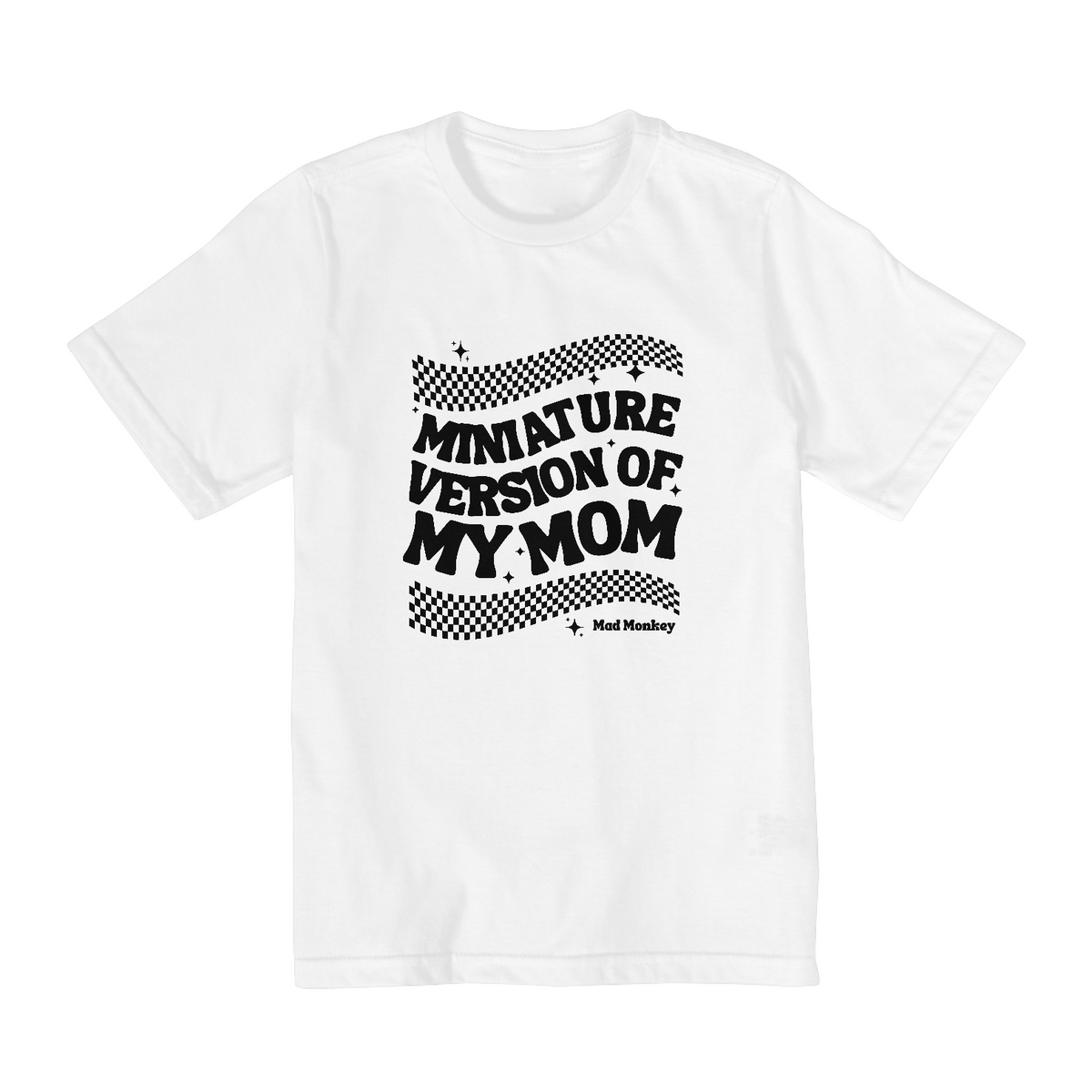 Nome do produto: Camiseta Infantil Branca Miniature Version - 10 a 14 anos