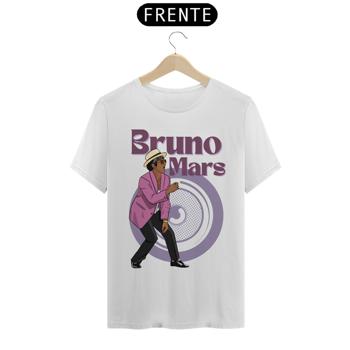 Nome do produto: Camiseta Bruno Mars 