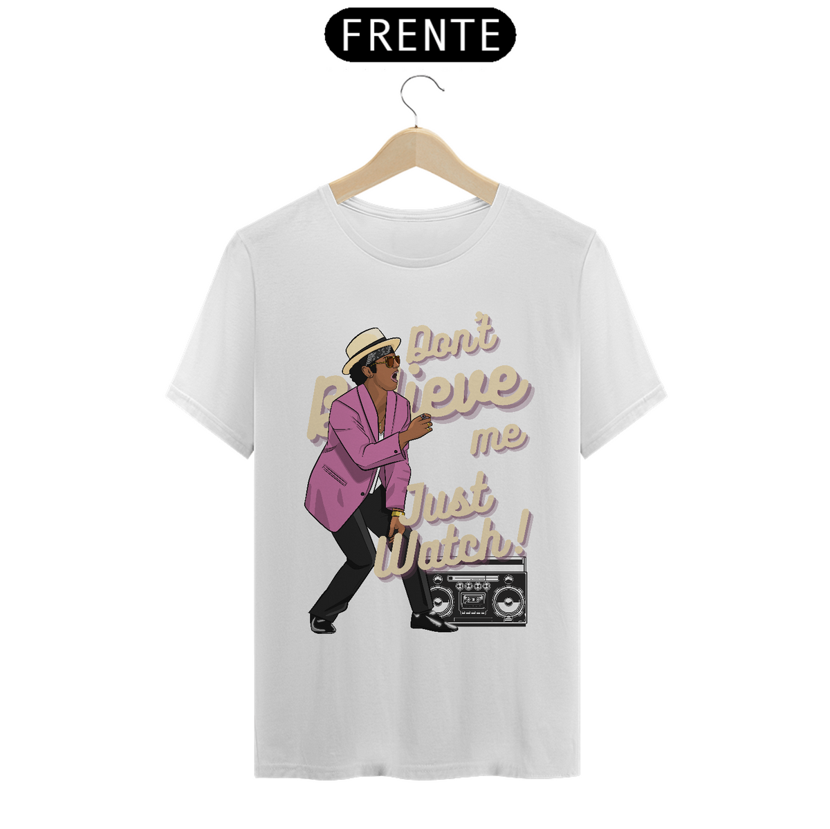 Nome do produto: Camiseta Bruno Mars - Uptown Funk