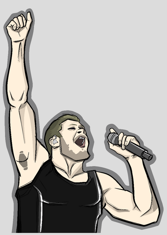 Poster Dan Reynolds - Imagine Dragons