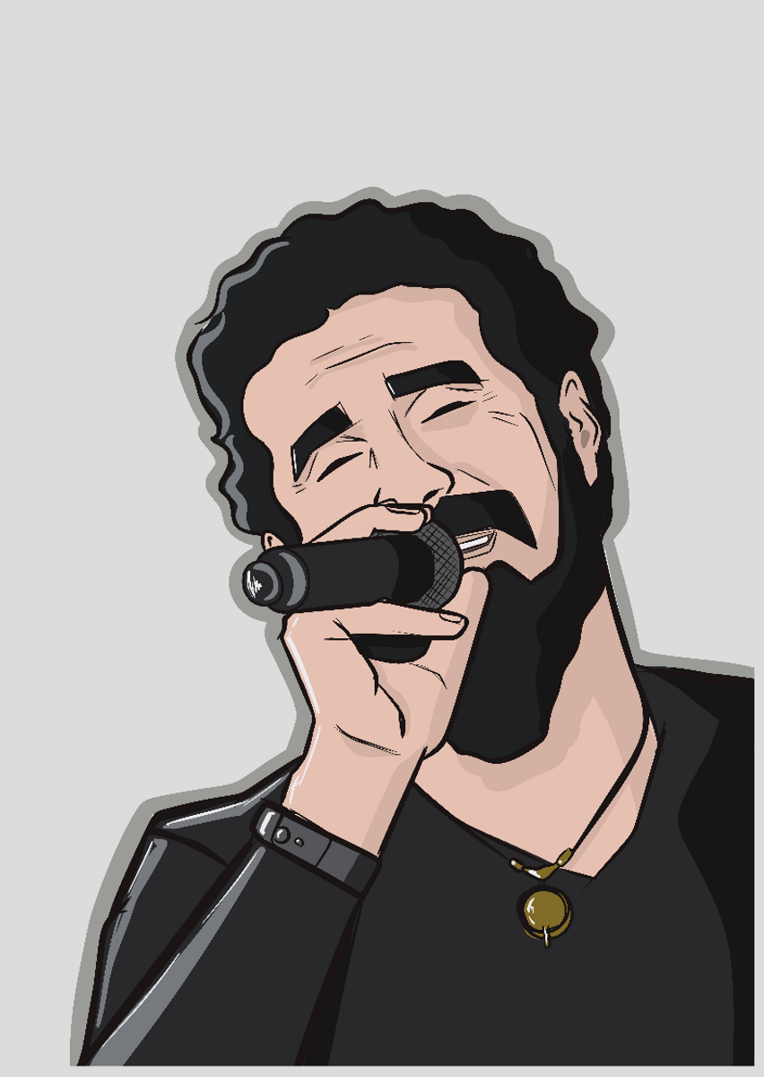 Nome do produto: Poster Serj Tankian - System of a Down