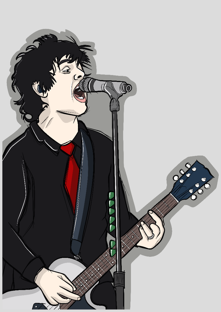 Nome do produto: Poster Billie Joe Armstrong  - Green Day