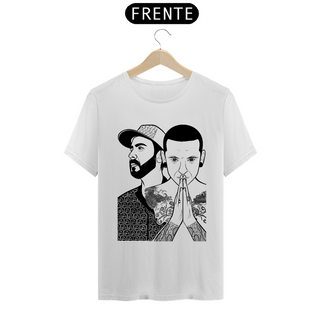 Camiseta Chester Bennington e Mike Shinoda