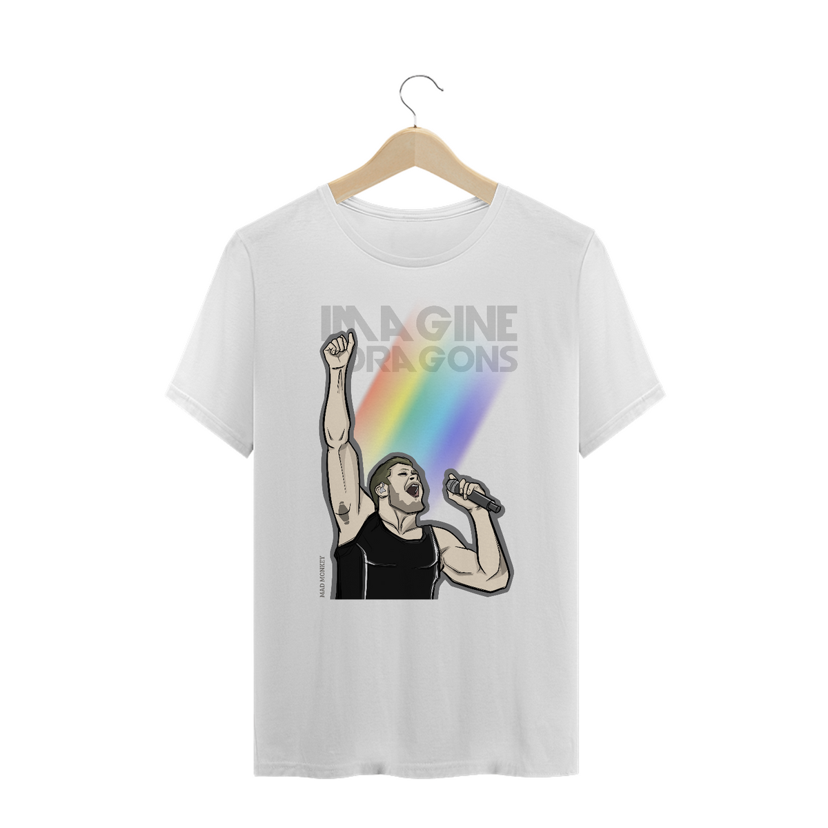 Nome do produto: Camiseta Plus Size Imagine Dragons