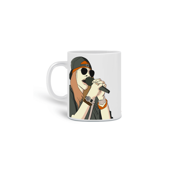 Caneca Guns N'Roses (Axl Rose) -  Don't Cry