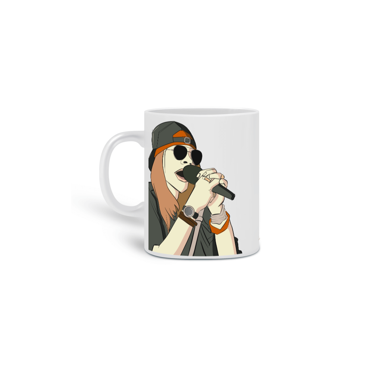 Nome do produto: Caneca Guns N\'Roses (Axl Rose) -  Don\'t Cry