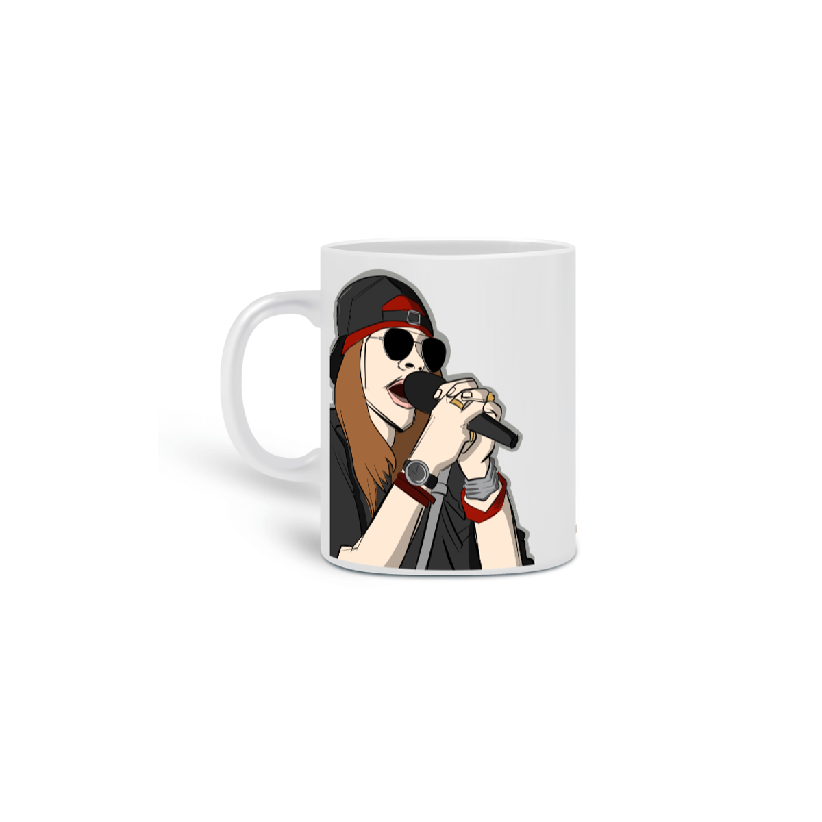 Nome do produto: Caneca Guns N\'roses  (Axl Rose) - Patience