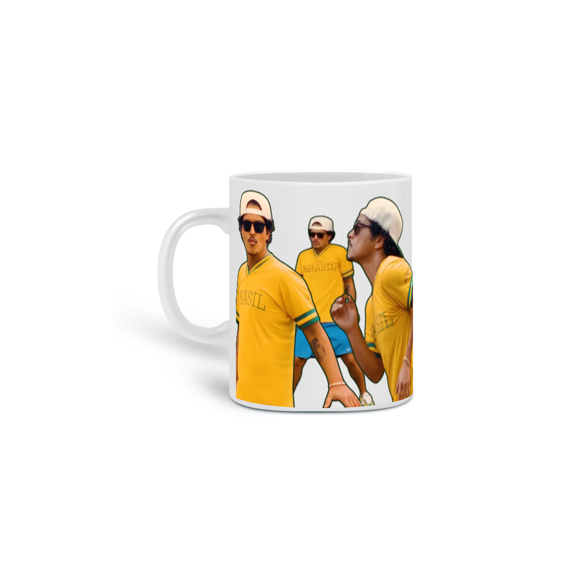 Nome do produto: Caneca Bruno Mars - Come to Brazil